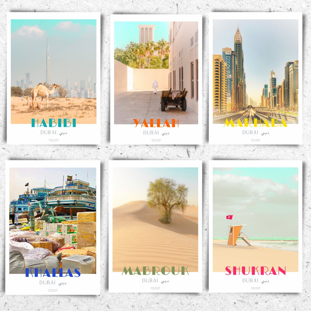 Happy Postcards (pack of 6)