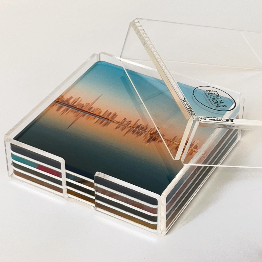 Set of 4 coasters - choose your favorite photos