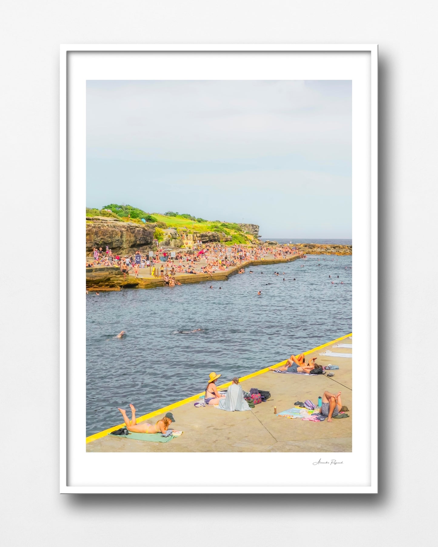 CLOVELLY YELLOW LINE