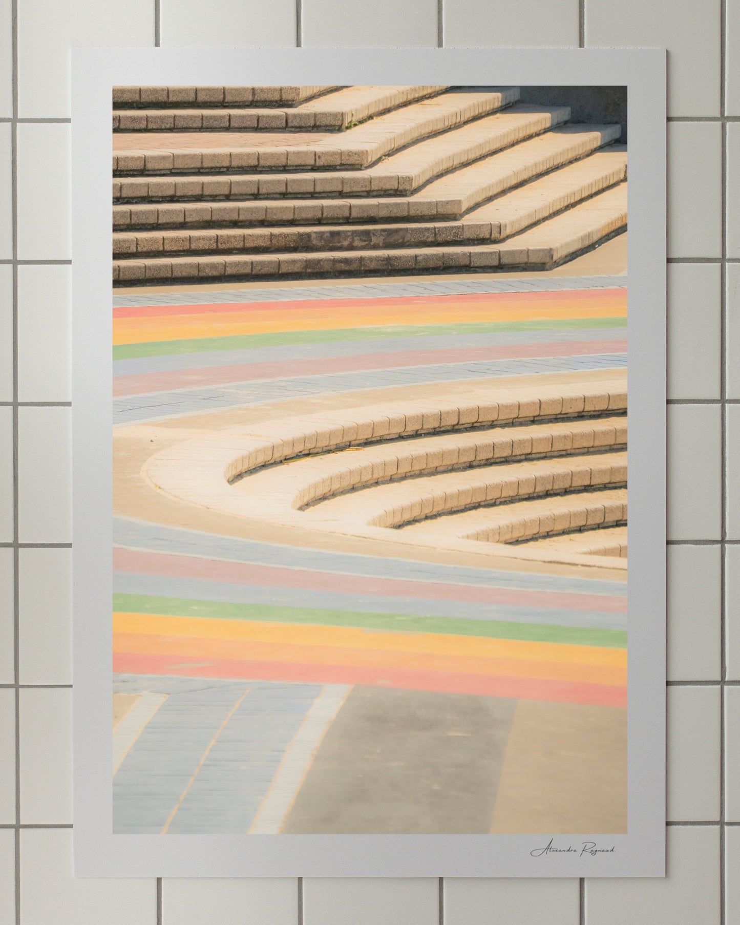 COOGEE RAINBOW STAIRS CLOSE UP