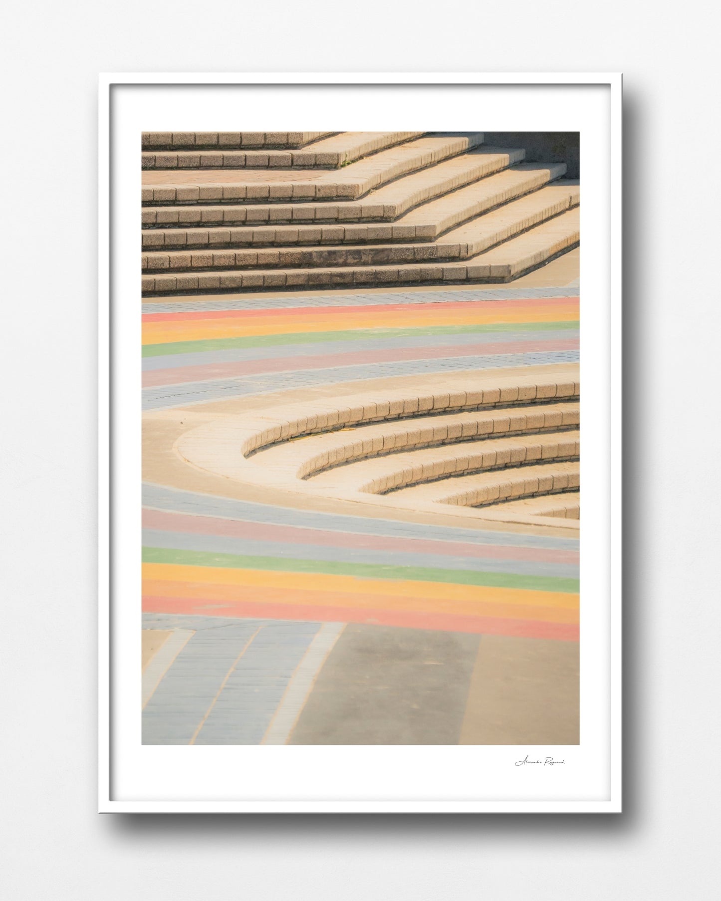 COOGEE RAINBOW STAIRS CLOSE UP