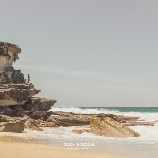 BOY ON THE ROCKS