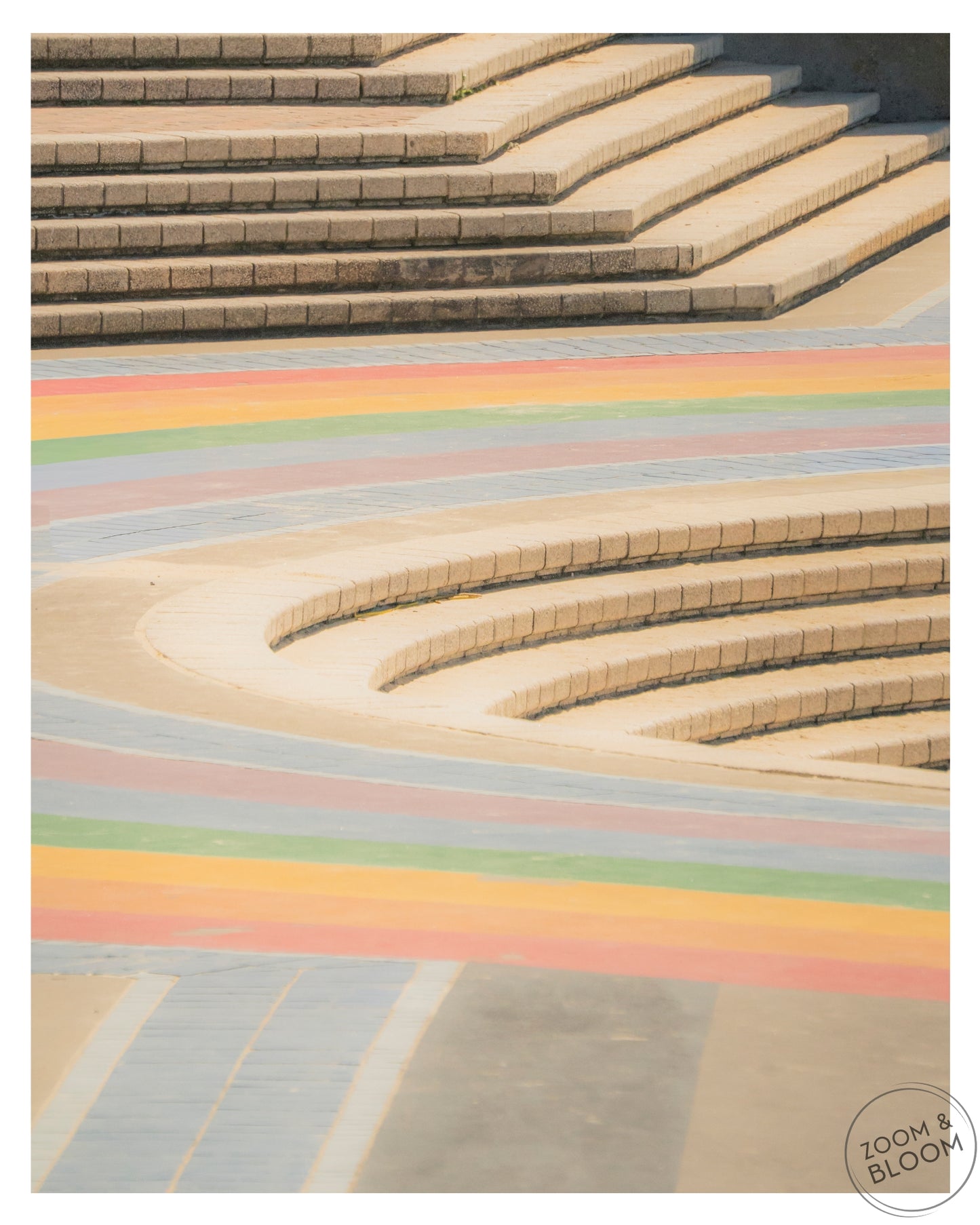 COOGEE RAINBOW STAIRS CLOSE UP