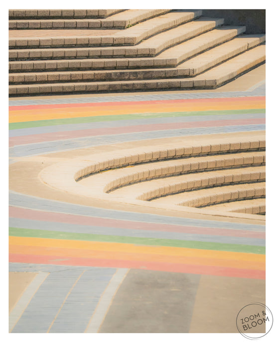 COOGEE RAINBOW STAIRS CLOSE UP